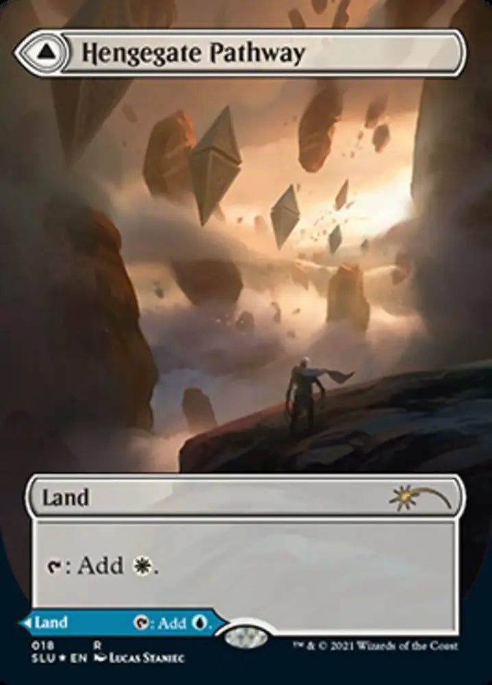 Hengegate Pathway // Mistgate Pathway (Borderless) [Secret Lair: Ultimate Edition 2] - MTG Single
