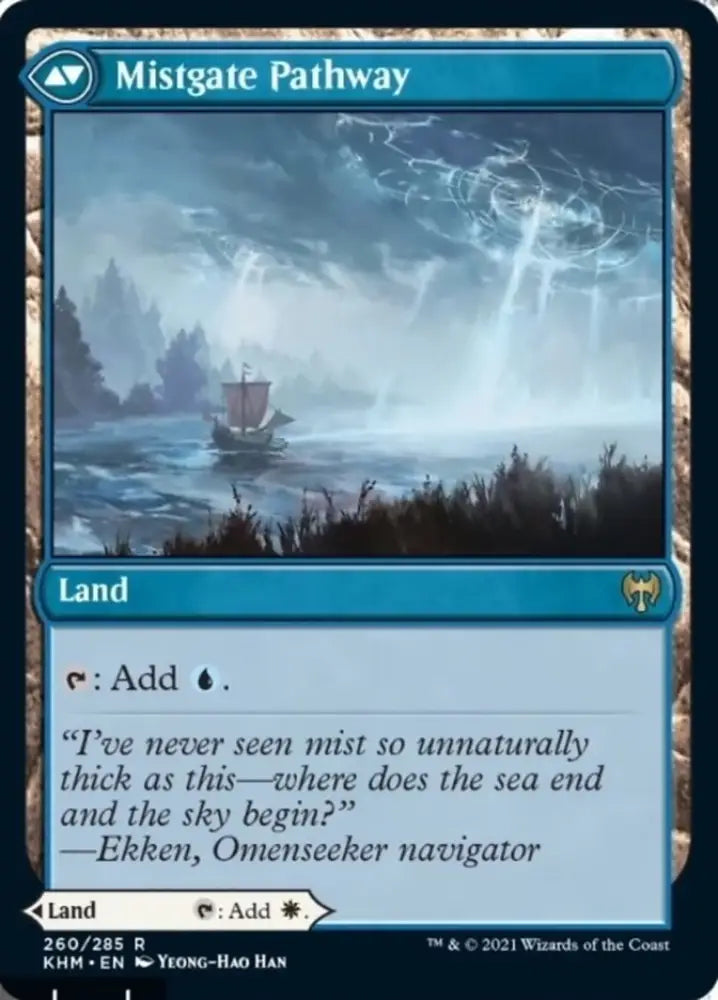 Hengegate Pathway // Mistgate Pathway [Kaldheim] - MTG Single