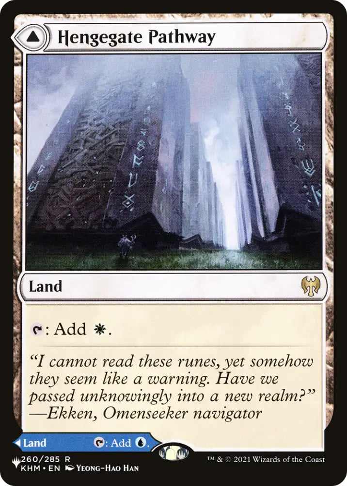 Hengegate Pathway // Mistgate Pathway [Secret Lair: From Cute to Brute] - MTG Single