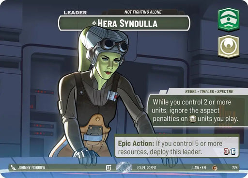 Hera Syndulla - Not Fighting Alone (Showcase) (775) [A Lawless Time]