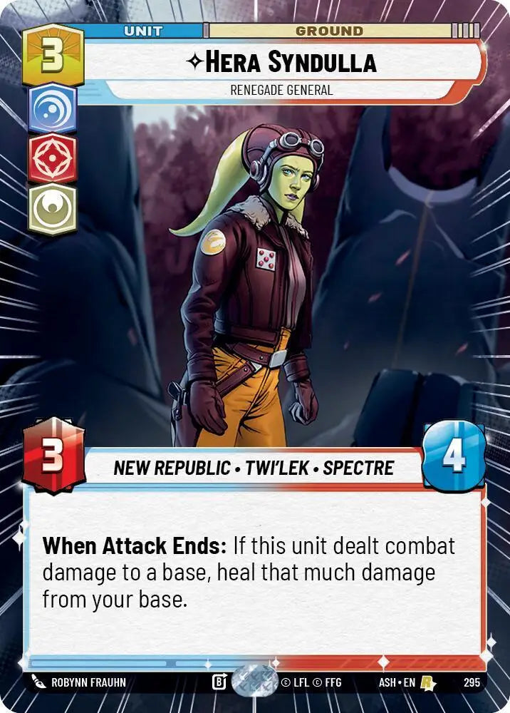 Hera Syndulla - Renegade General (Hyperspace) (295) [Ashes of the Empire]