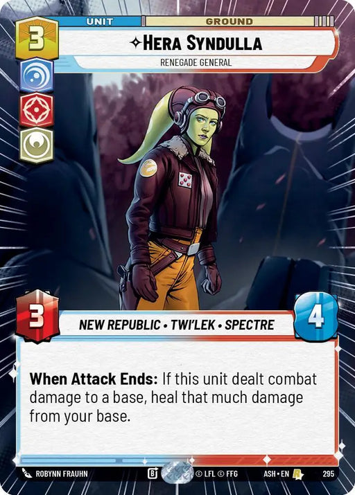 Hera Syndulla - Renegade General (Hyperspace) (295) [Ashes of the Empire]