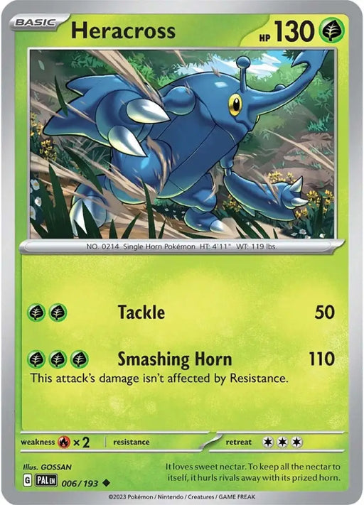 Heracross (006/193) [Scarlet & Violet: Paldea Evolved] - Pokemon Single