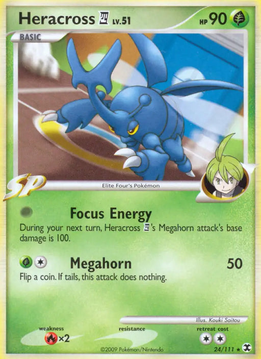Heracross (24/111) [Platinum: Rising Rivals] - Pokemon Single