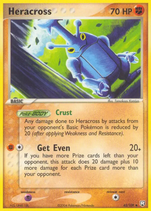 Heracross (43/109) [EX: Team Rocket Returns] - Pokemon Single
