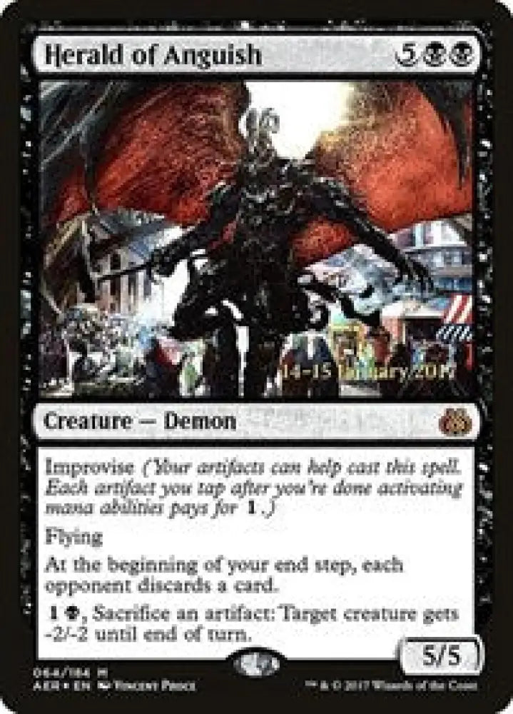 Herald of Anguish (64) [Prerelease Cards]