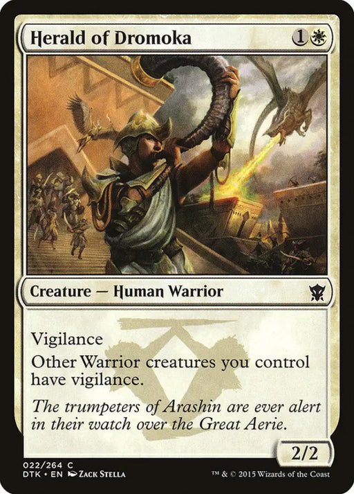 Herald of Dromoka [Dragons of Tarkir] - MTG Single