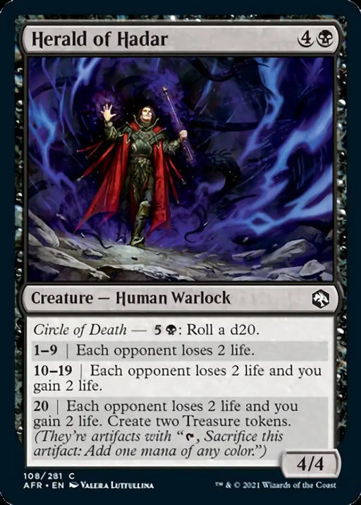 Herald of Hadar [Dungeons & Dragons: Adventures in the Forgotten Realms] - MTG Single