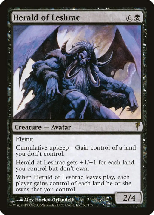 Herald of Leshrac [Coldsnap] - MTG Single
