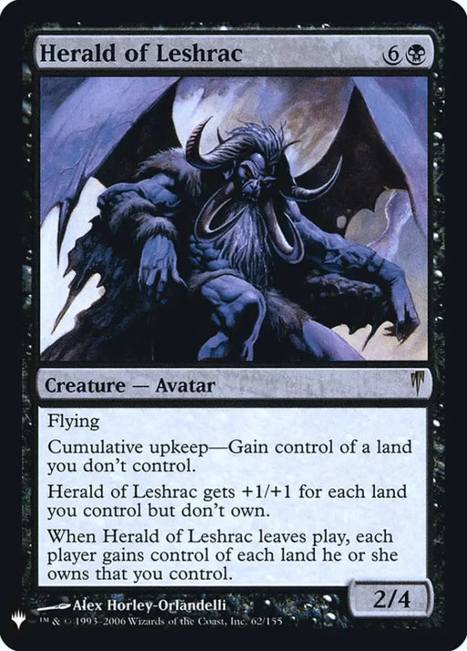 Herald of Leshrac [Mystery Booster] - MTG Single