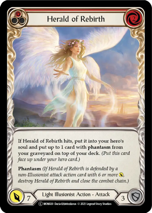 Herald of Rebirth (Red) [Monarch Unlimited] Unlimited Normal - Flesh And Blood Single