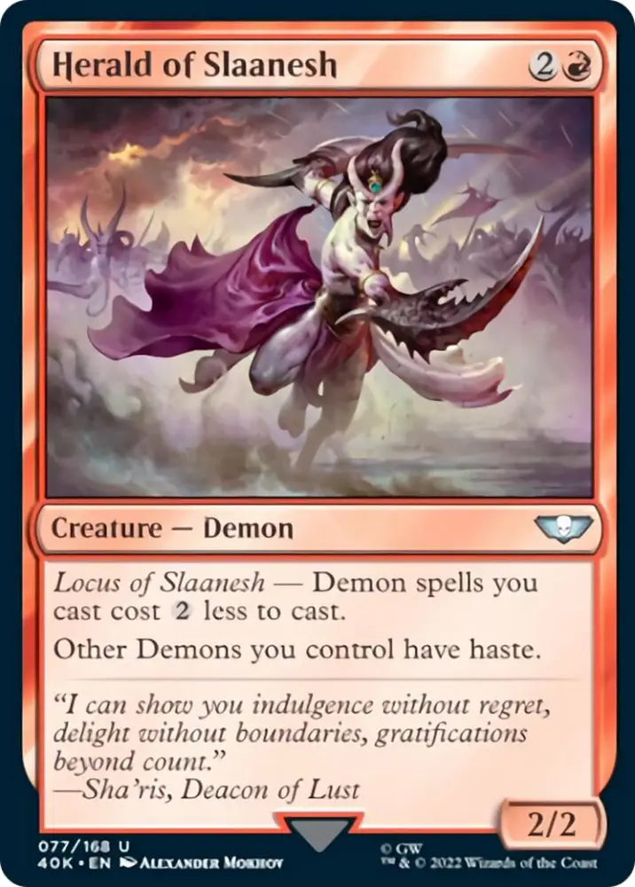 Herald of Slaanesh [Warhammer 40,000] - MTG Single