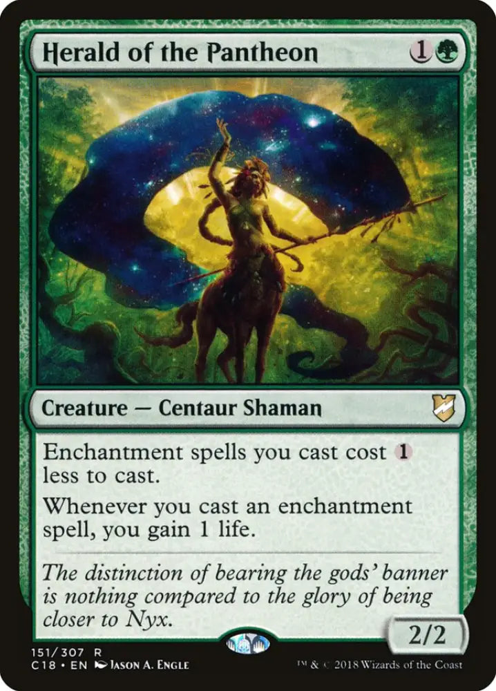 Herald of the Pantheon [Commander 2018] - MTG Single