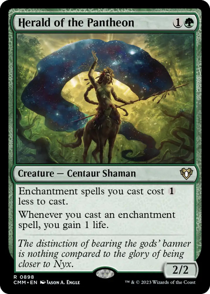 Herald of the Pantheon [Commander Masters] - MTG Single