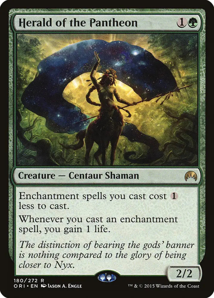 Herald of the Pantheon [Magic Origins] - MTG Single
