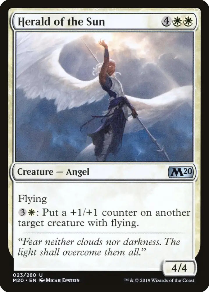 Herald of the Sun [Core Set 2020] - MTG Single
