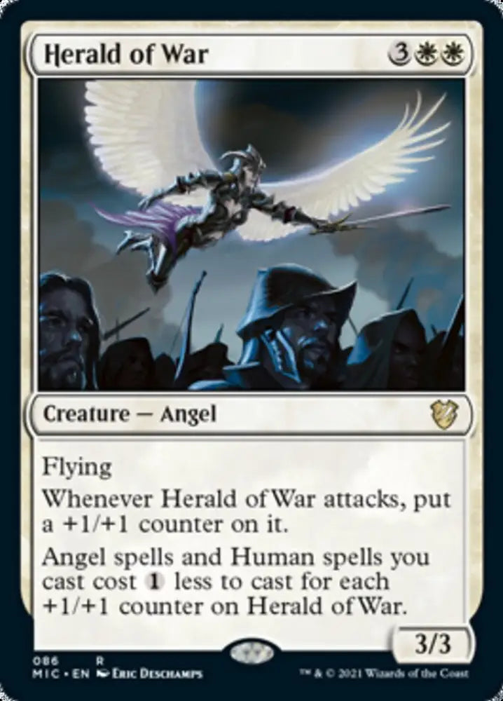 Herald of War [Innistrad: Midnight Hunt Commander] - MTG Single