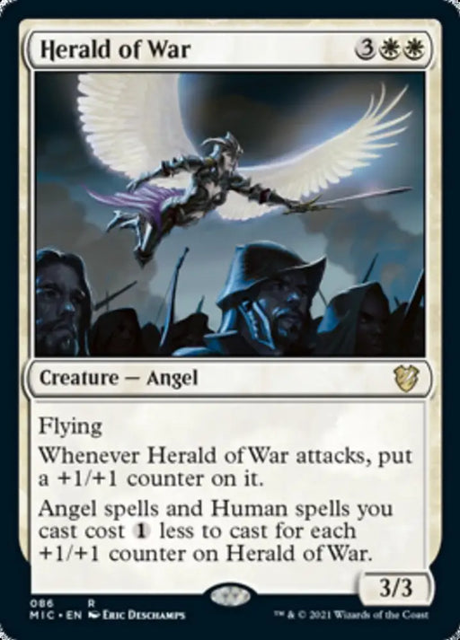 Herald of War [Innistrad: Midnight Hunt Commander] - MTG Single