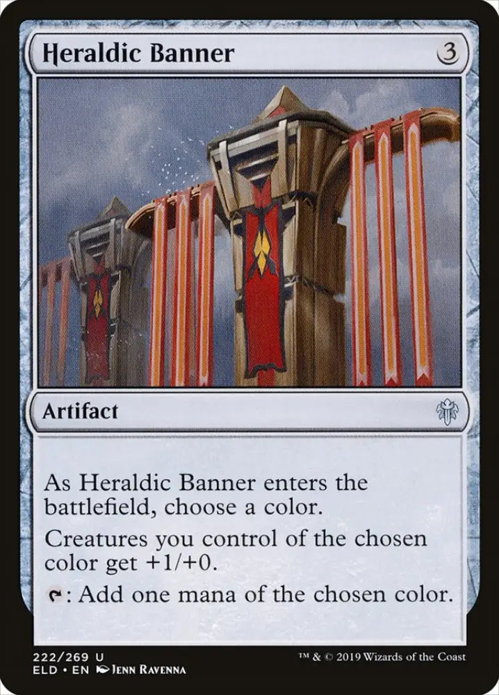 Heraldic Banner [Throne of Eldraine] - MTG Single