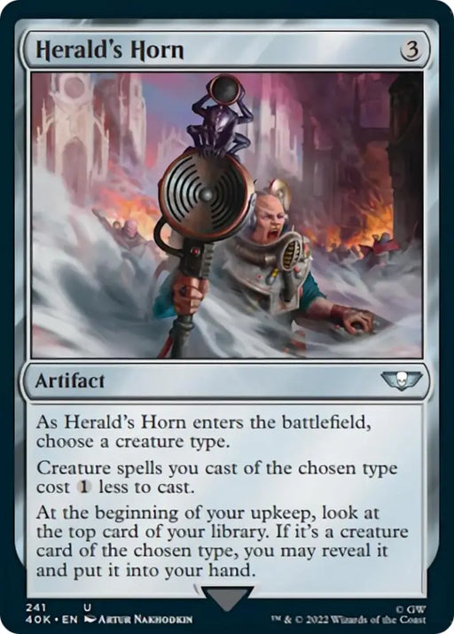 Herald’s Horn [Warhammer 40,000] - MTG Single