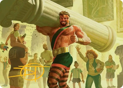 Hercules, Prince of Power Art Card (Gold-Stamped Signature) (13) [Marvel Super Heroes Art Series]
