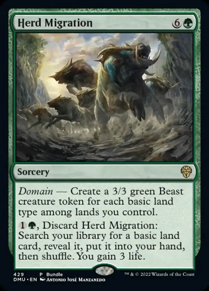 Herd Migration (Bundle) [Dominaria United] - MTG Single