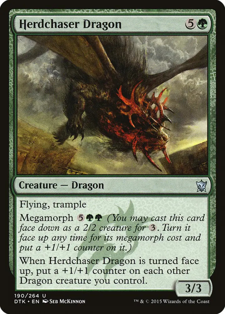 Herdchaser Dragon [Dragons of Tarkir] - MTG Single