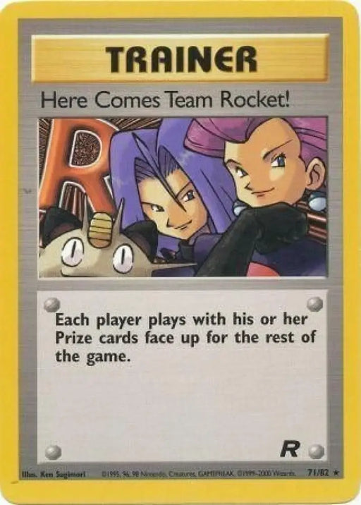 Here Comes Team Rocket! (71/82) [Team Rocket Unlimited] - Pokemon Single