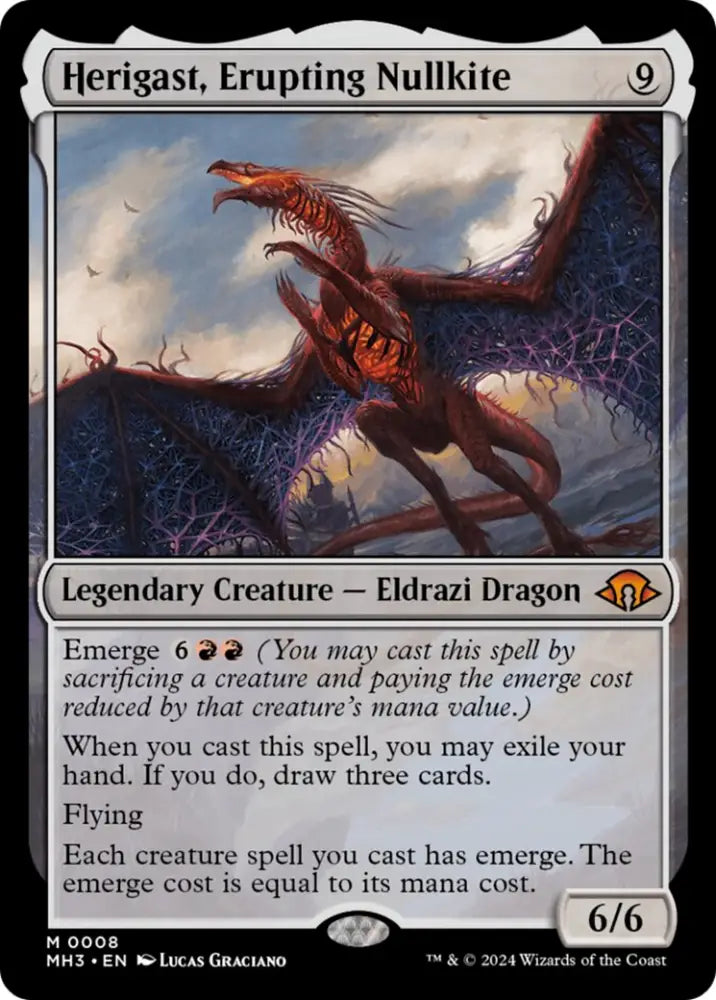 Herigast Erupting Nullkite [Modern Horizons 3] - MTG Single