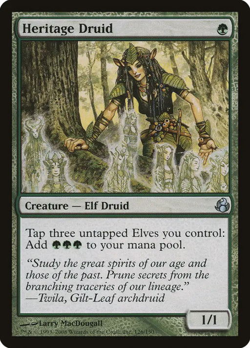 Heritage Druid [Morningtide] - MTG Single