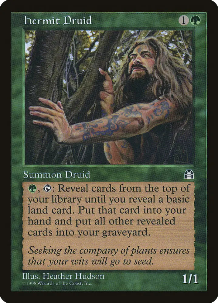 Hermit Druid [Stronghold] - MTG Single