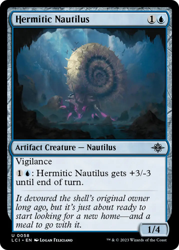 Hermitic Nautilus [The Lost Caverns of Ixalan] - MTG Single