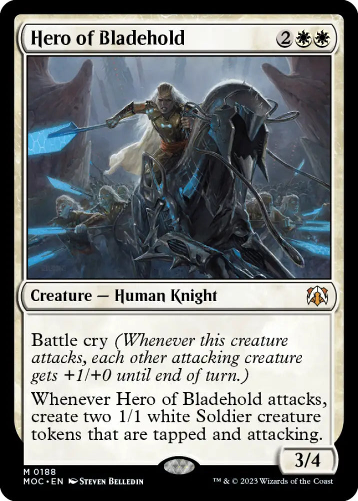 Hero of Bladehold [March of the Machine Commander] - MTG Single