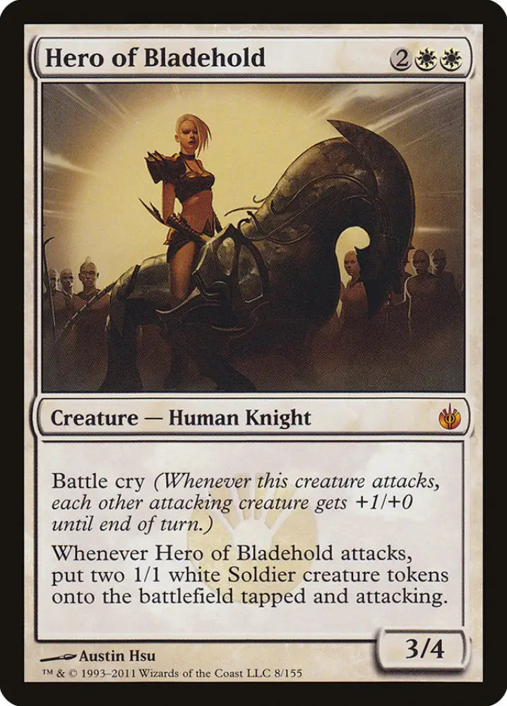 Hero of Bladehold [Mirrodin Besieged] - MTG Single