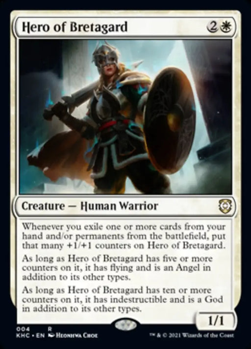 Hero of Bretagard [Kaldheim Commander] - MTG Single