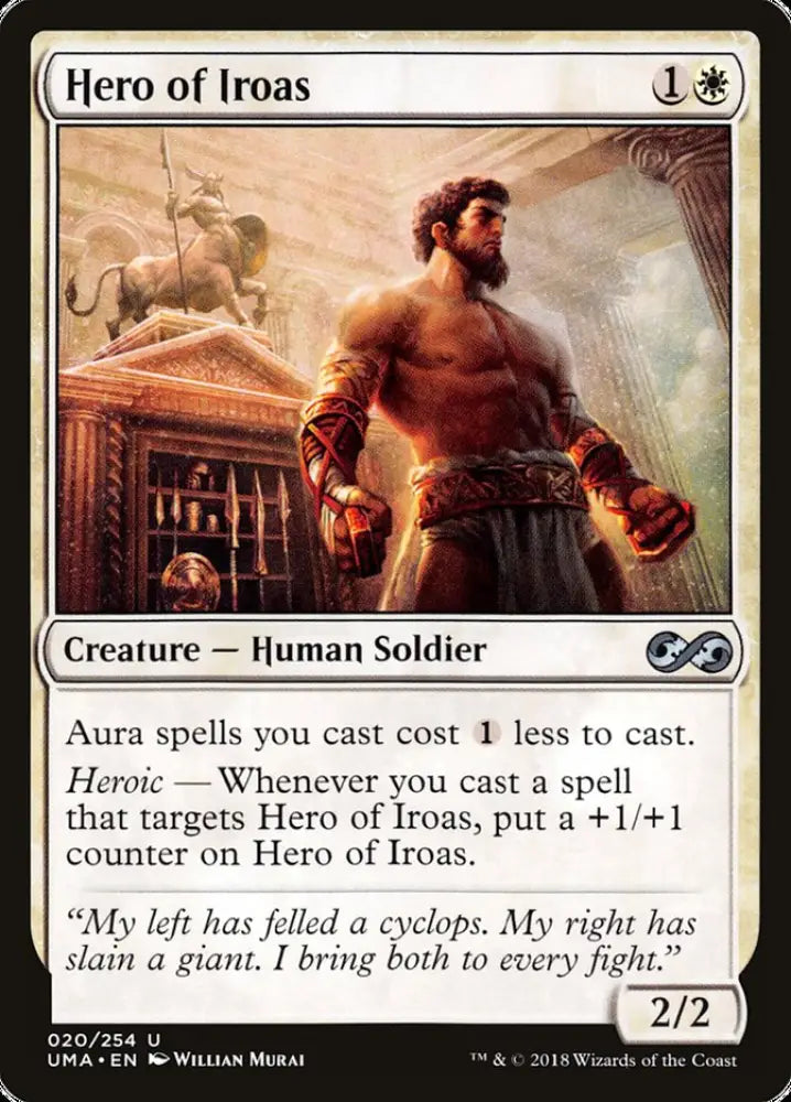 Hero of Iroas [Ultimate Masters] - MTG Single
