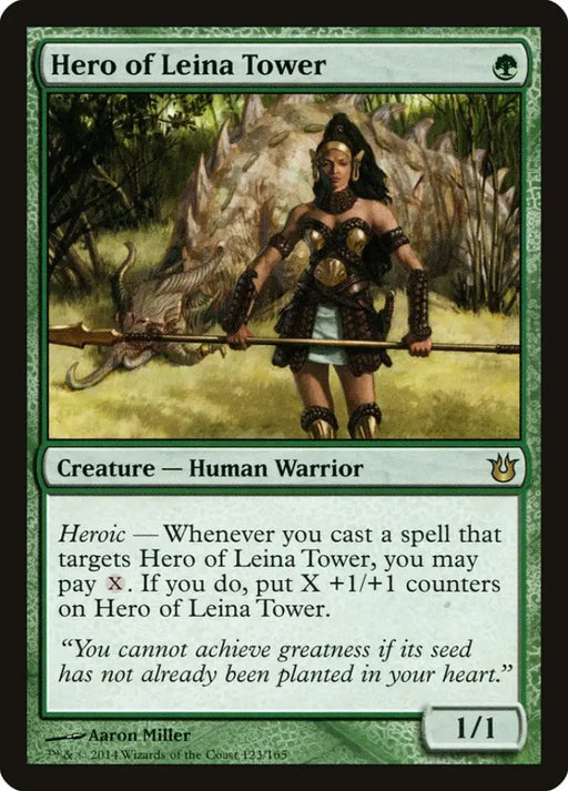 Hero of Leina Tower [Born of the Gods] - MTG Single