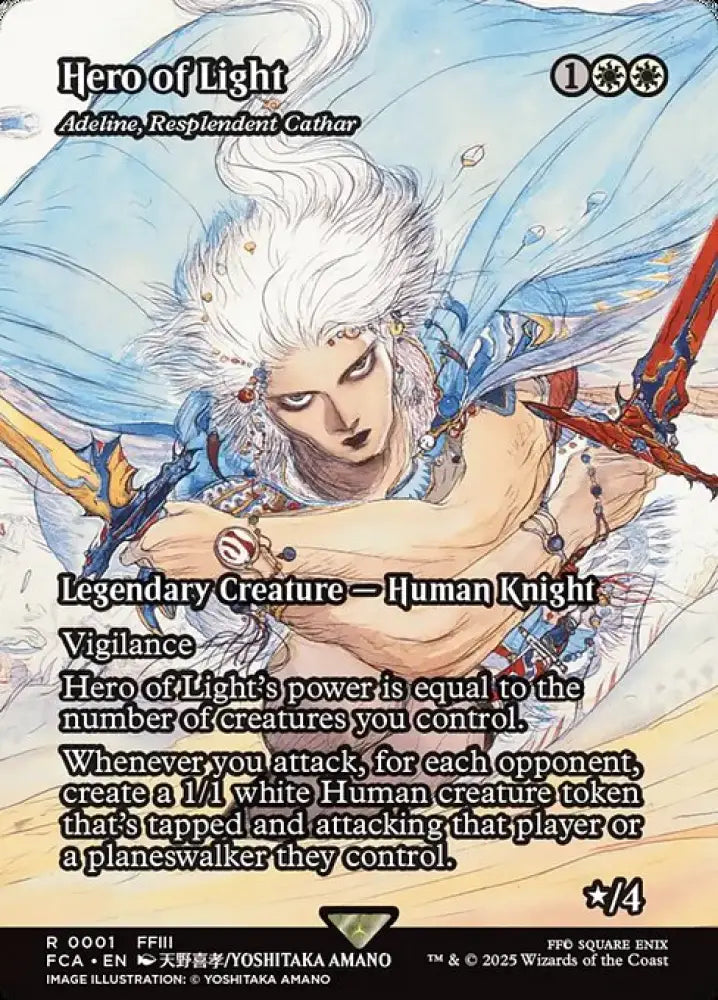 Adeline, Resplendent Cathar (1) [Final Fantasy: Through the Ages]