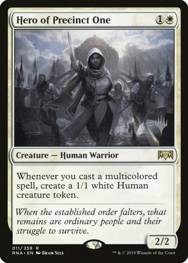 Hero of Precinct One (Promo Pack) [Ravnica Allegiance Promos] - MTG Single