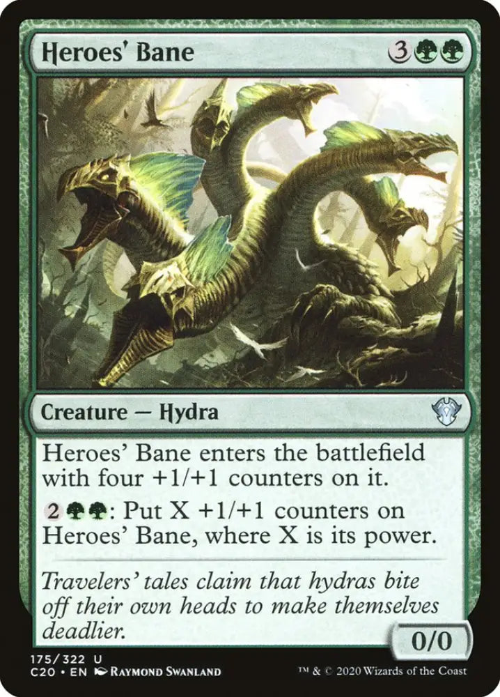 Heroes’ Bane [Commander 2020] - MTG Single