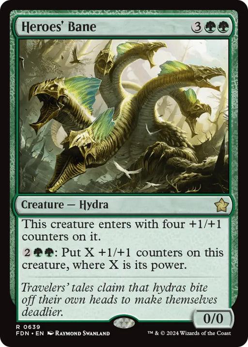 Heroes’ Bane [Foundations] - MTG Single