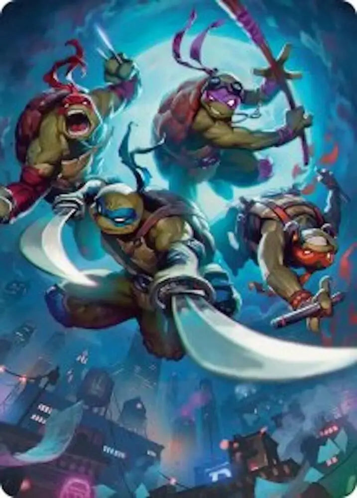 Heroes in a Half Shell Art Card (41) [Teenage Mutant Ninja Turtles Art Series]