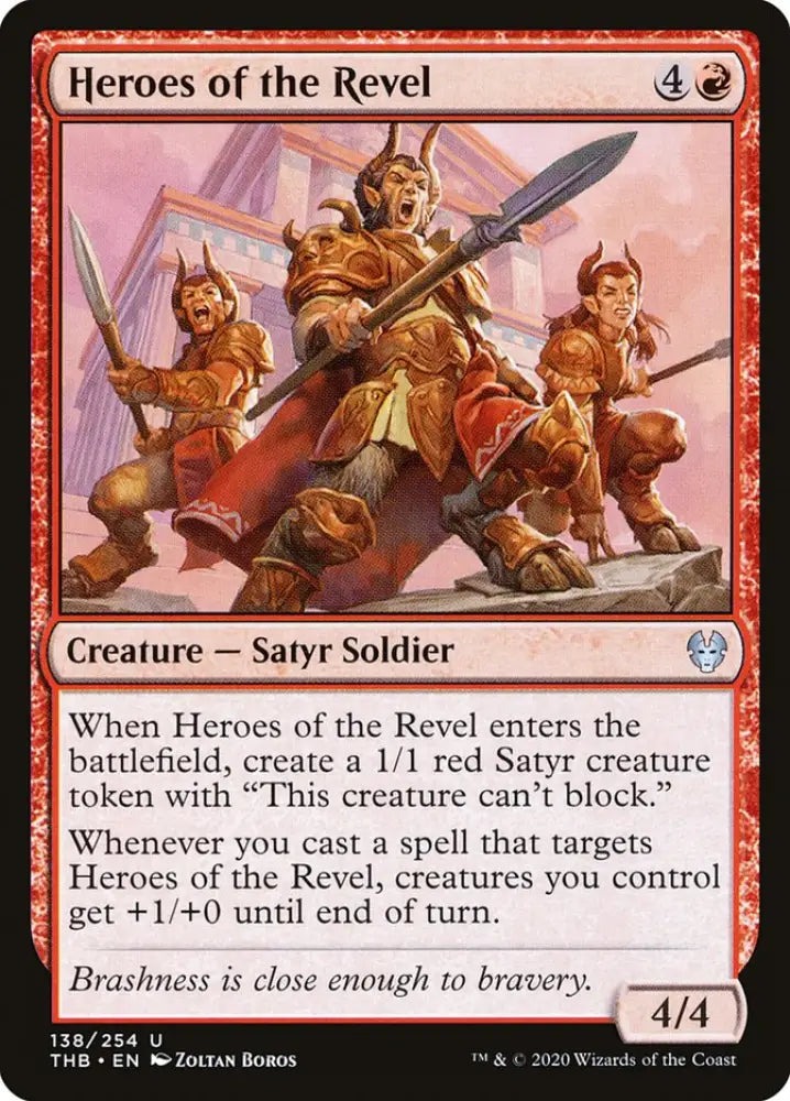 Heroes of the Revel [Theros Beyond Death] - MTG Single