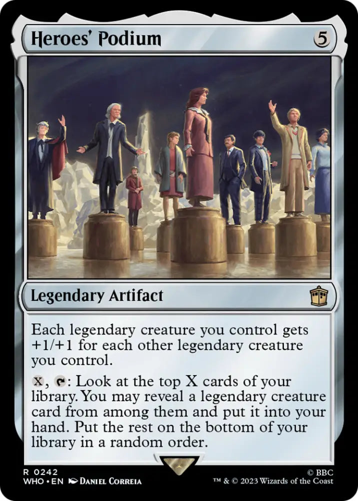 Heroes’ Podium [Doctor Who] - MTG Single