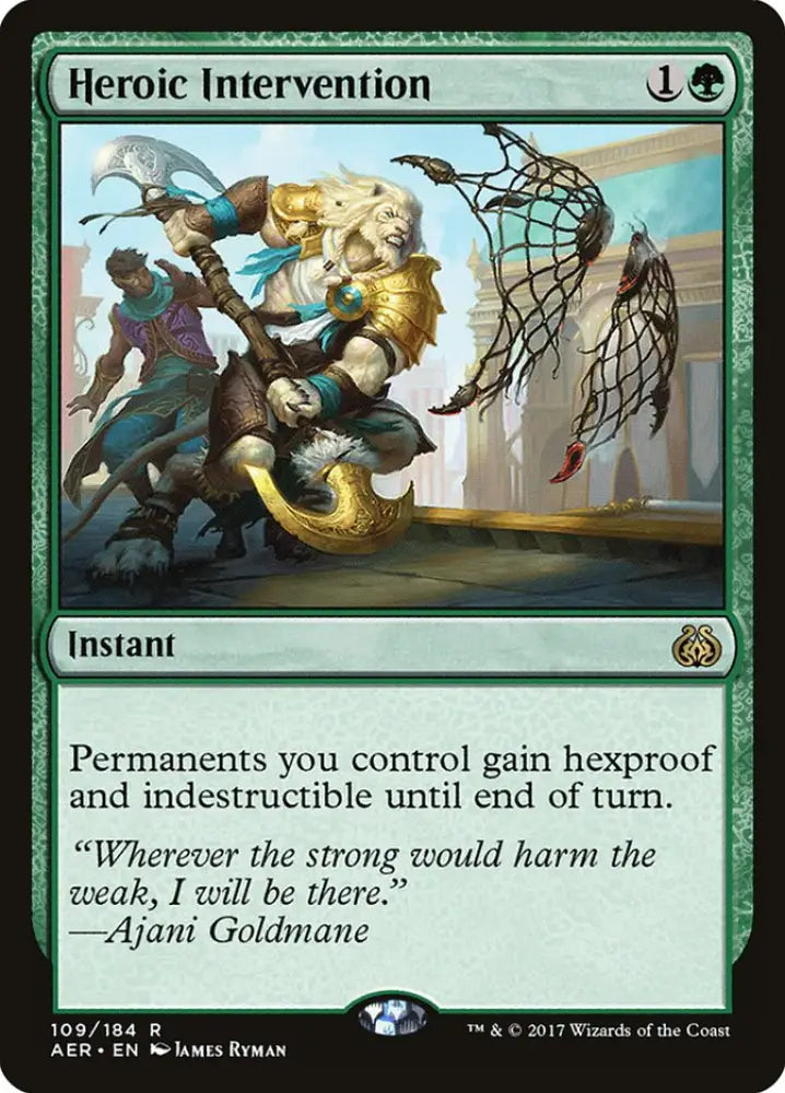 Heroic Intervention [Aether Revolt] - MTG Single