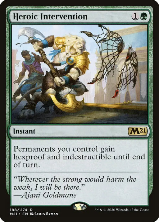 Heroic Intervention [Core Set 2021] - MTG Single