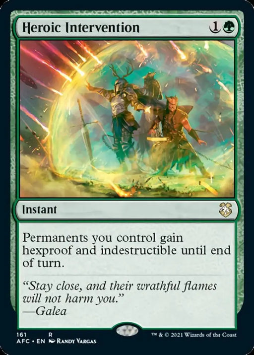 Heroic Intervention [Dungeons & Dragons: Adventures in the Forgotten Realms Commander] - MTG Single
