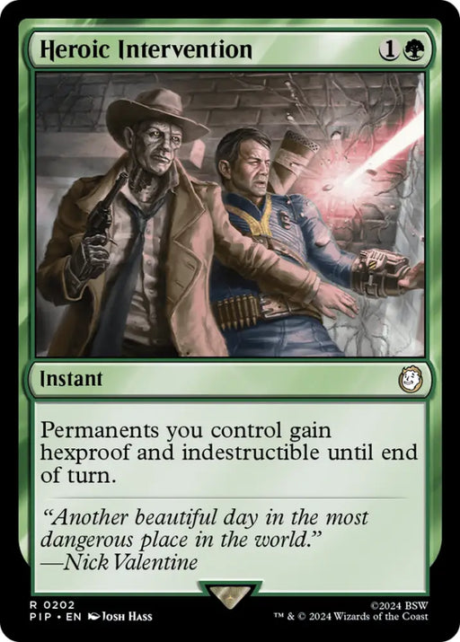 Heroic Intervention [Fallout] - MTG Single