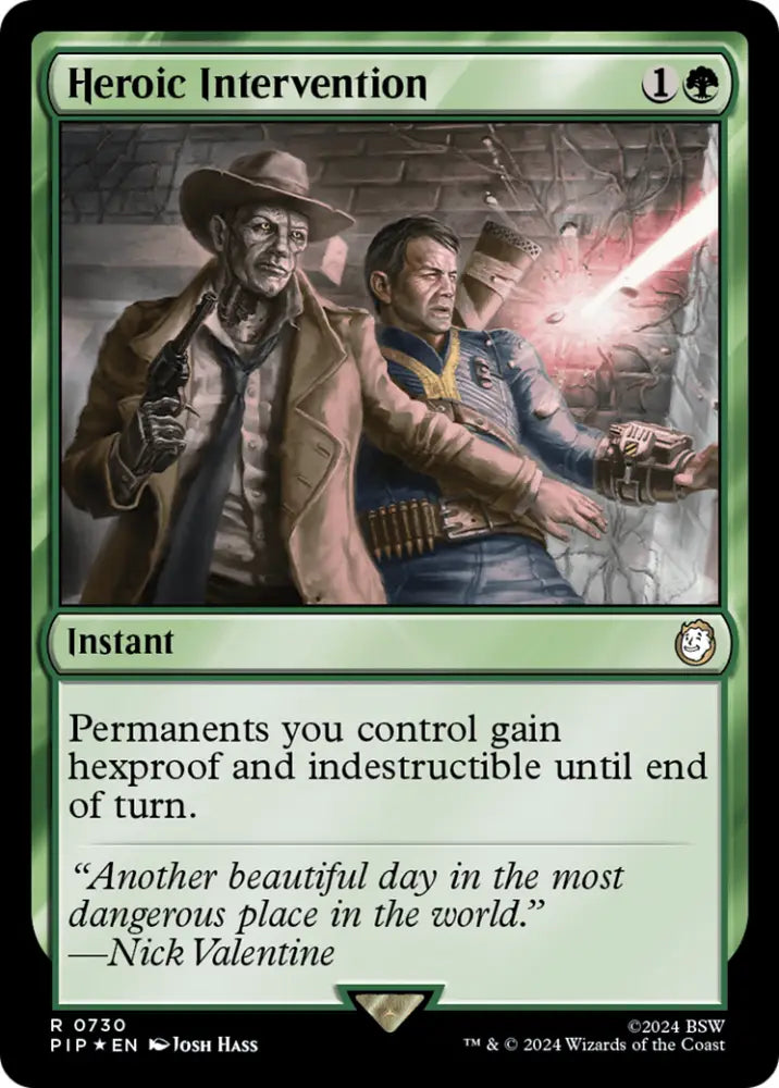 Heroic Intervention (Surge Foil) [Fallout] - MTG Single