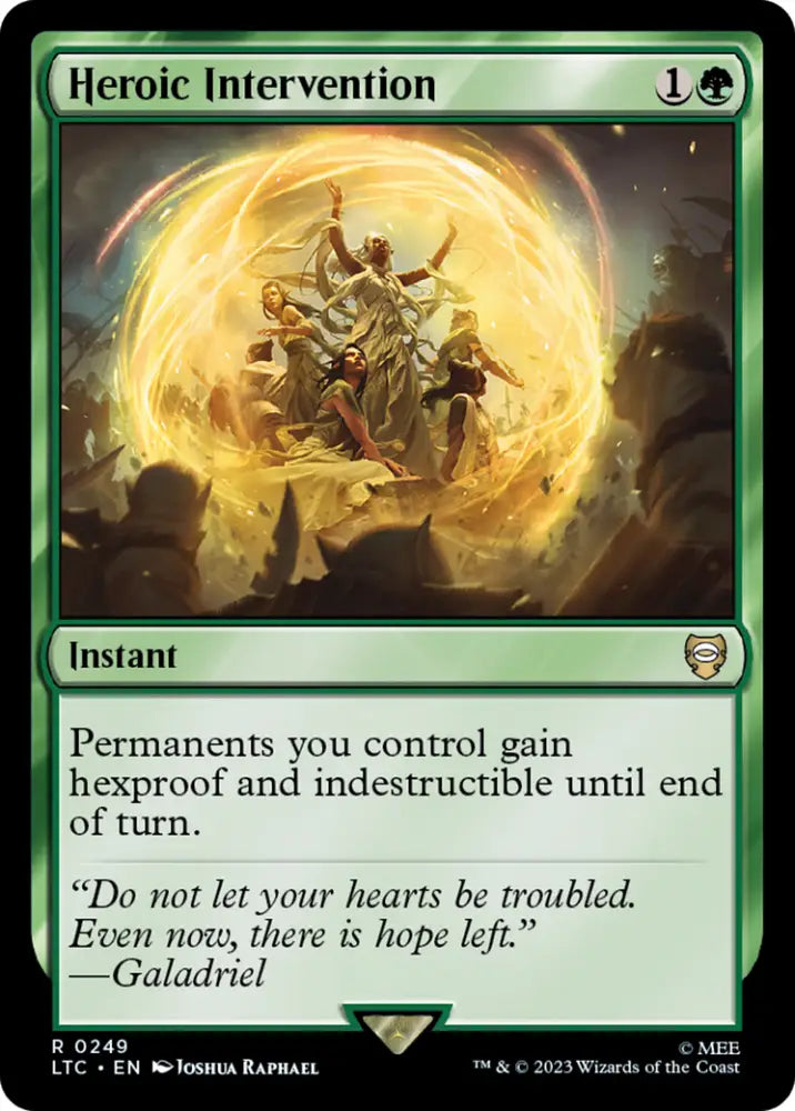 Heroic Intervention [The Lord of the Rings: Tales of Middle-Earth Commander] - MTG Single